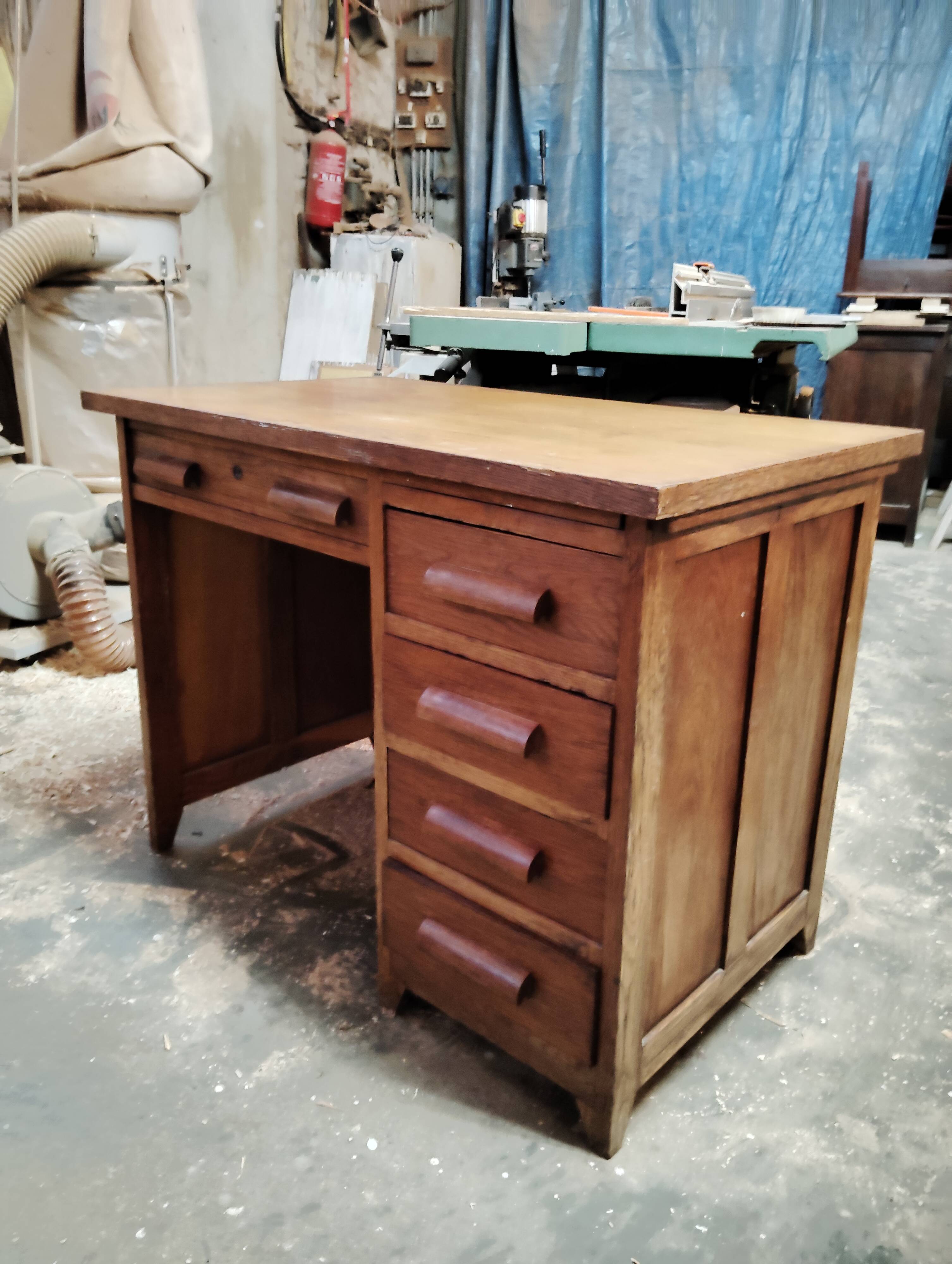 Vintage teacher's desk