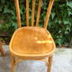 Lot of four old bistro chairs