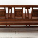 Indian bench, reversible folder