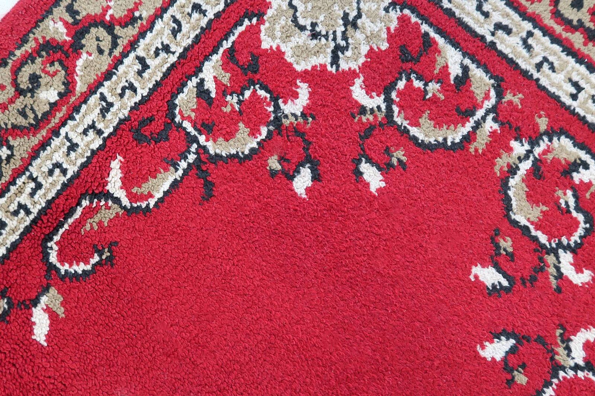 Tapis Savonnerie français vintage en laine – 129 x 199 cm - 1C1038