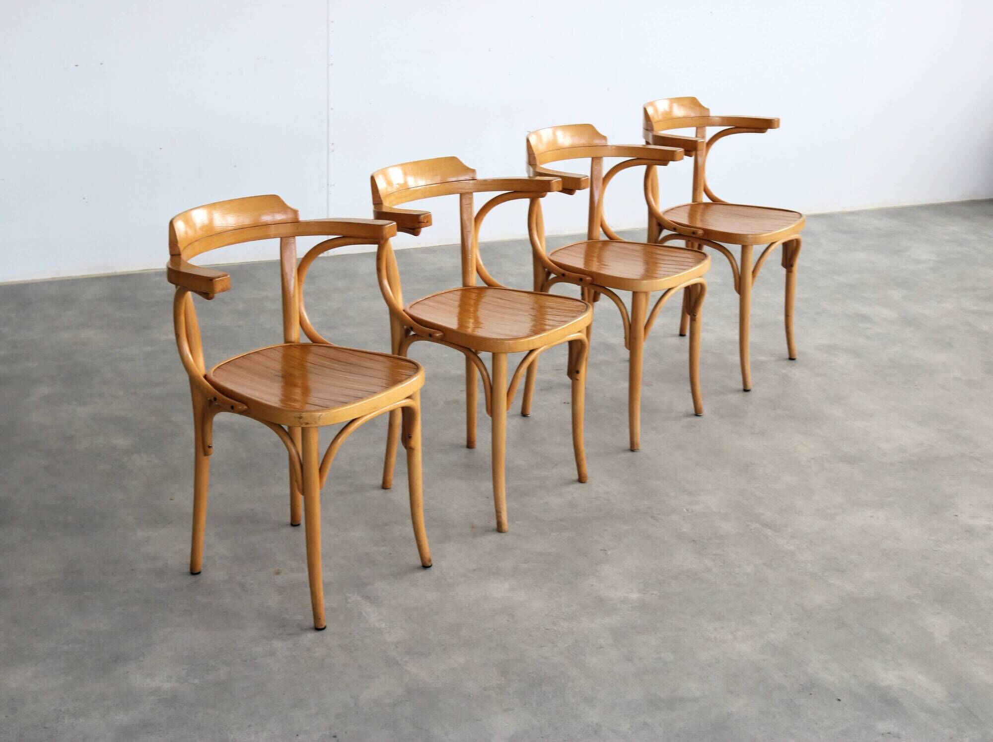 Vintage dining chairs | chairs | 1960s | Thonet style