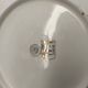 Antique porcelain cake stand