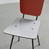 Kitchen table and chairs set by André Sornay, Lyon 1955