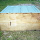 Old pine wood confectioner