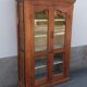 Glazed wooden cabinet