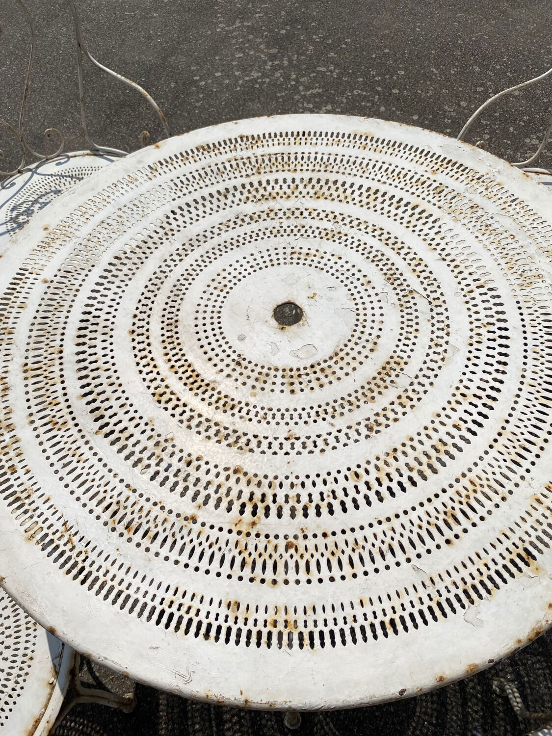 Metal garden furniture 5 pieces