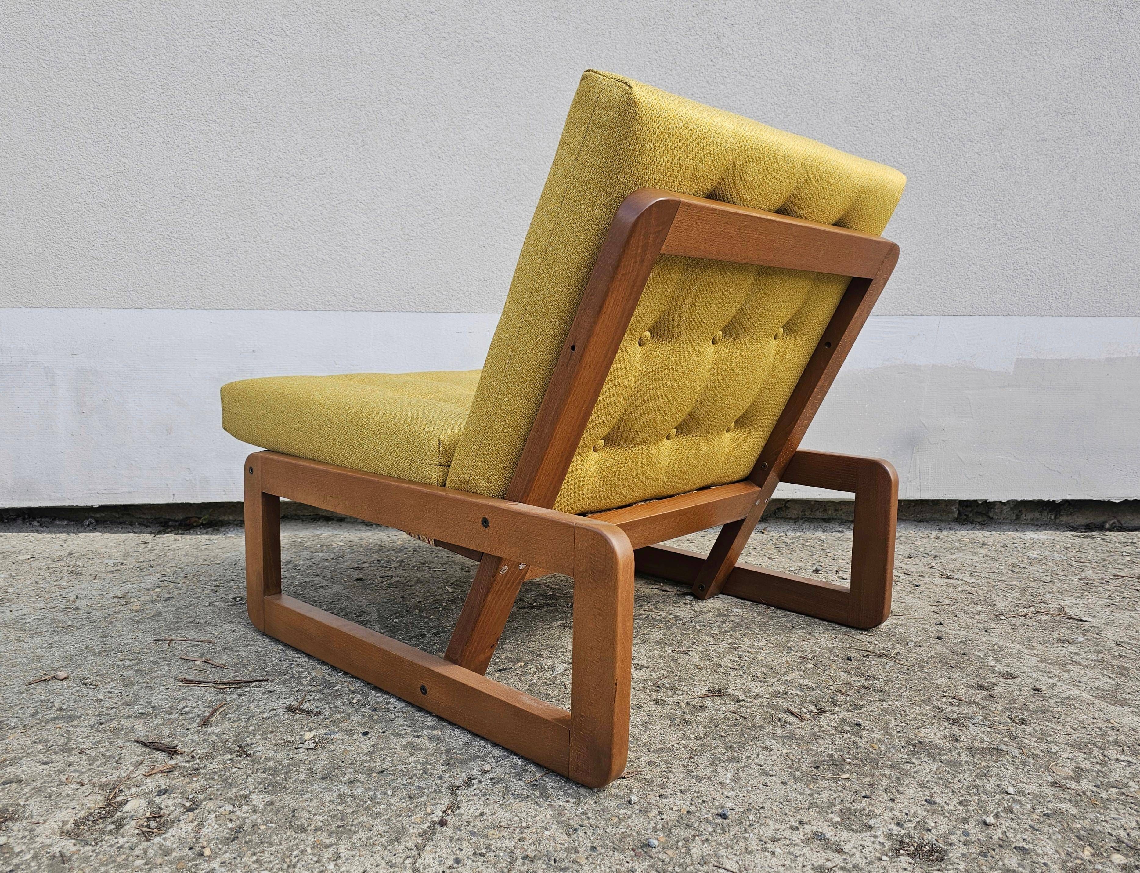 Pair of Mid Century Modern lounge chairs by Branko Ursic for Stol Kamnik.