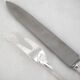 Christofle America, Art Deco, 2-piece silver-plated carving set.