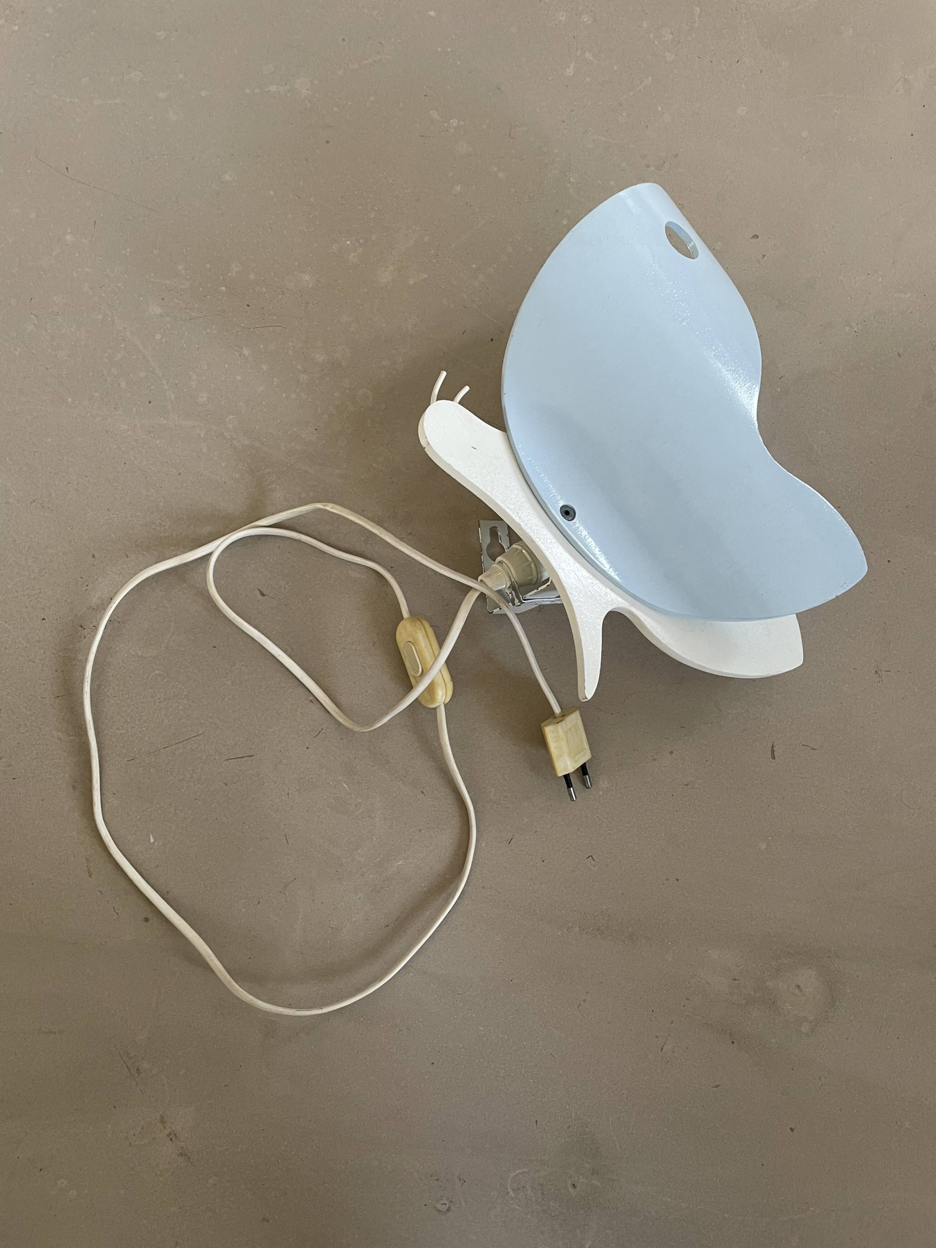 Vintage bogo france butterfly wall light