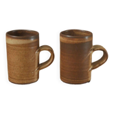 Handmade ceramic mugs handmade pottery decoration Scandinavian countryside artisanal tea
