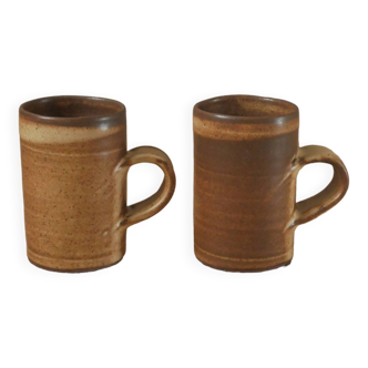Mugs en céramique fait main poterie handmade décoration campagne scandinave artisanale thé