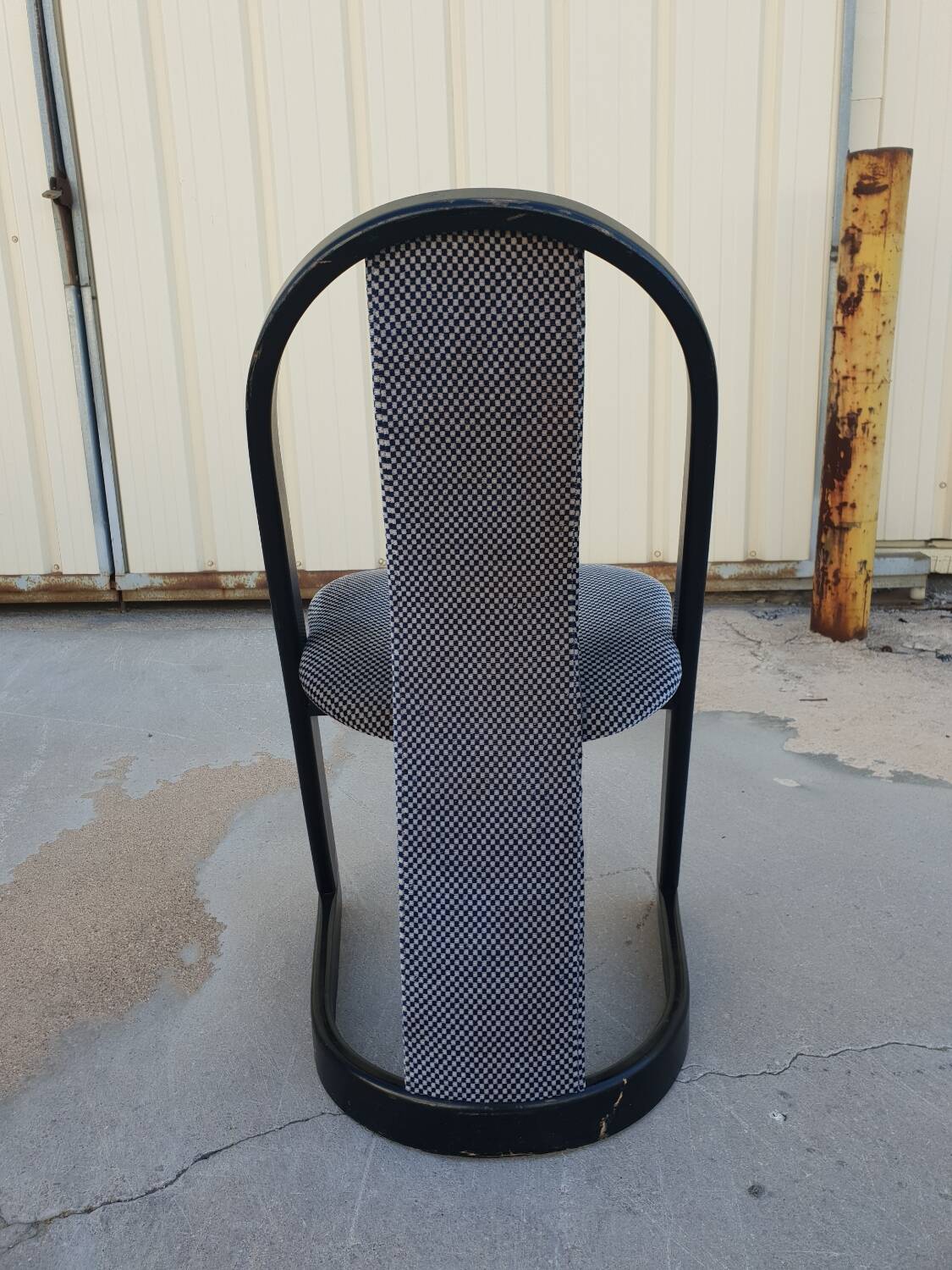 Série de 4 chaises design 1970