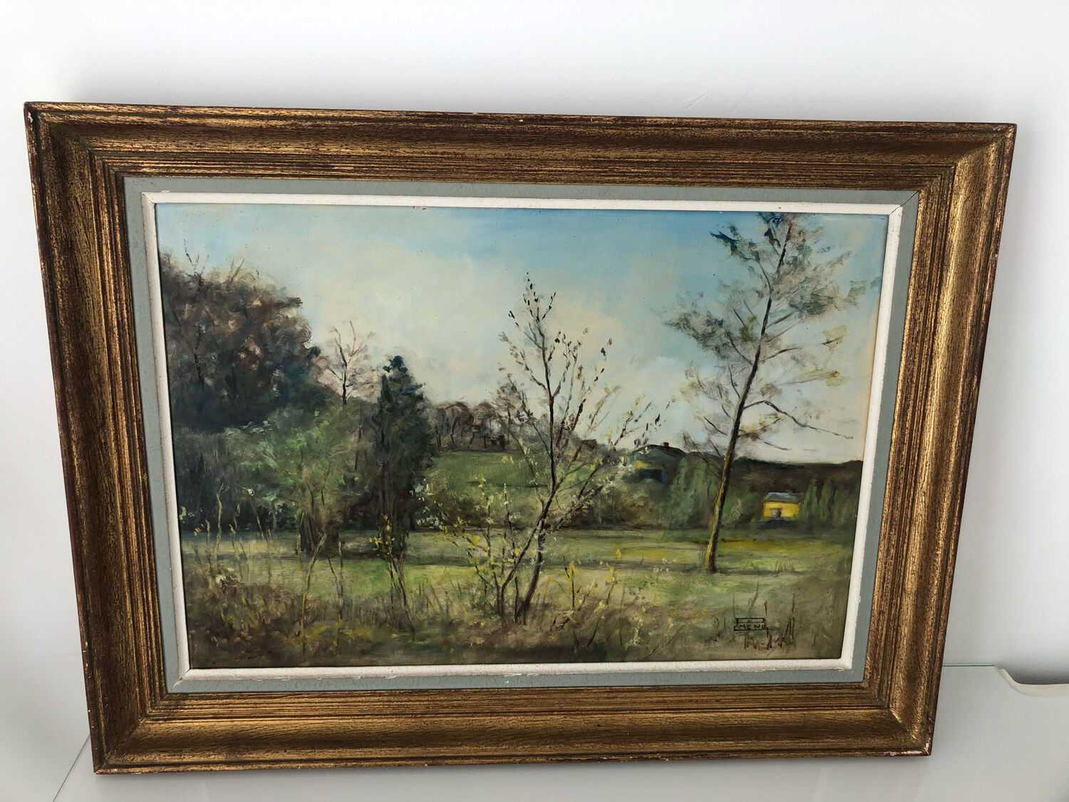 Painting by Pierre Mène