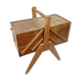 1950 - Former Worker Wooden Sewing Box