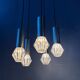 Suspension cascade Space Age Mid-Century / luminaire vintage