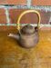 Antique terracotta teapot + bamboo handle, vintage japanese style