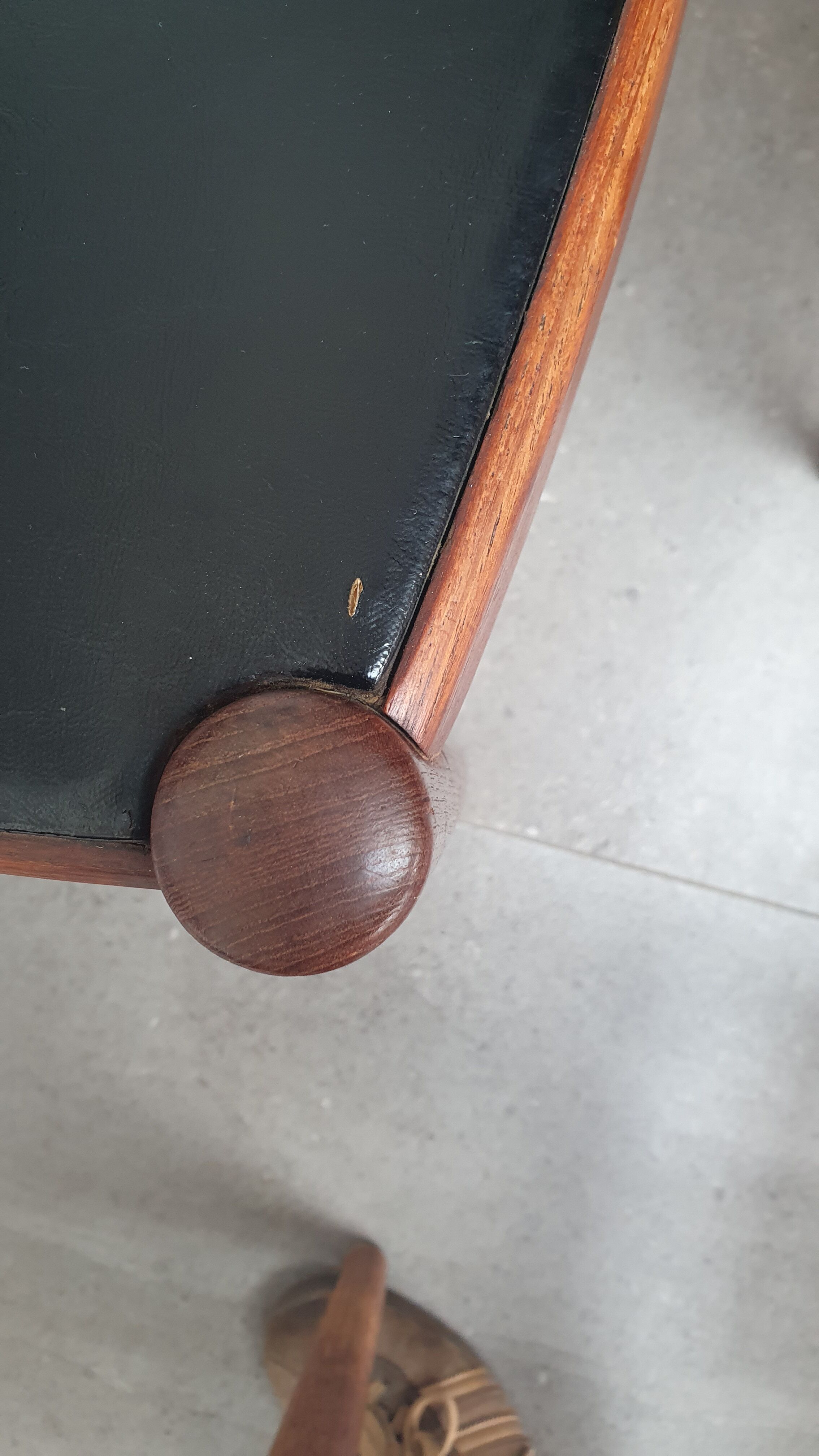 Set of 4 Danish teak chairs from the 60s