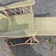 Vintage wicker rattan lounge chair