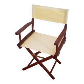 Chaise pliante de réalisateur vintage