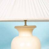 Vintage 1970s bohemian ceramic table lamp.