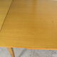 Table pierrette oak clear vintage 1960