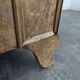 Restoration period banquette in flame mahogany