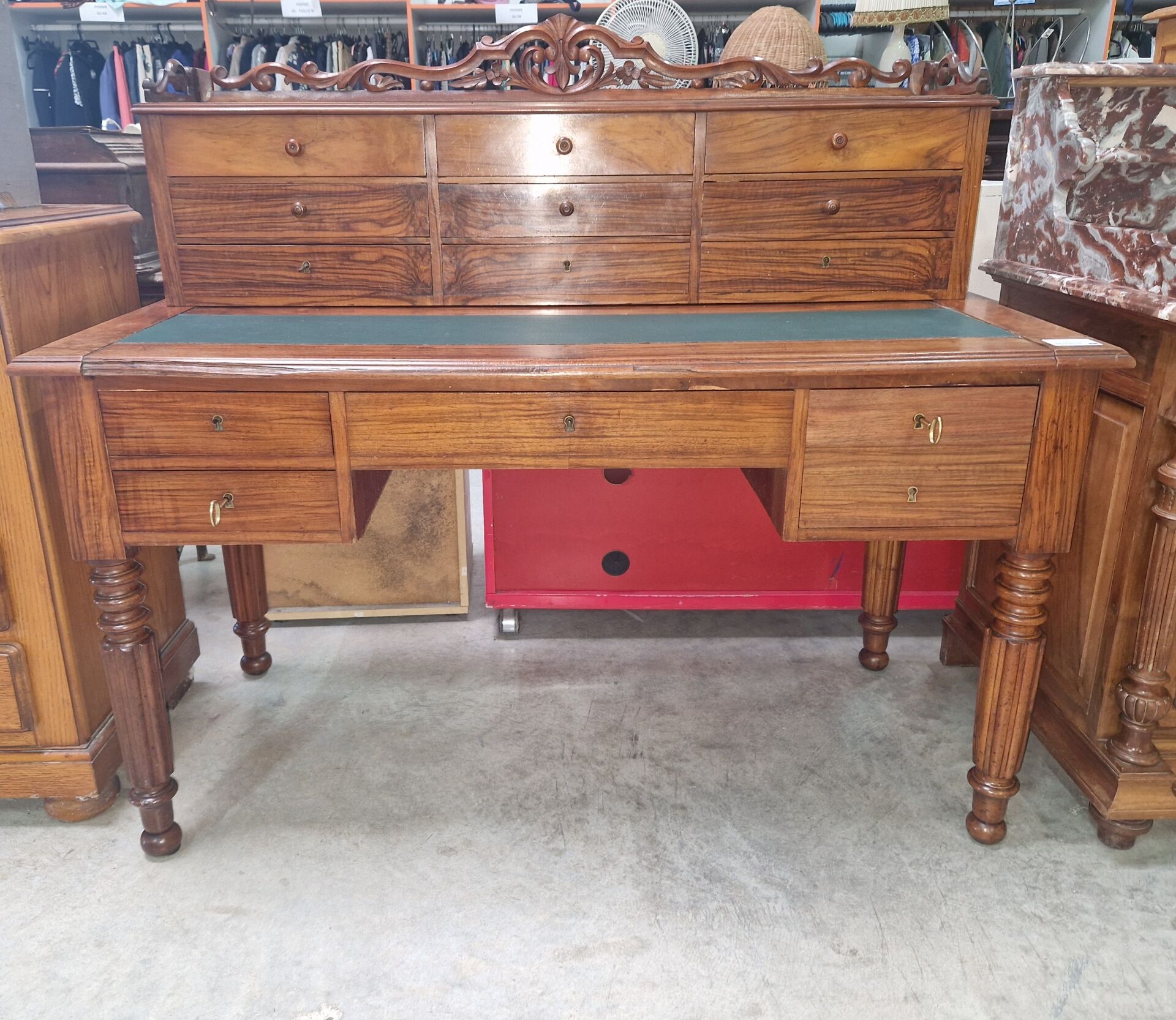 Graduated desk