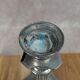 Silver-plated column candlestick – Corinthian style