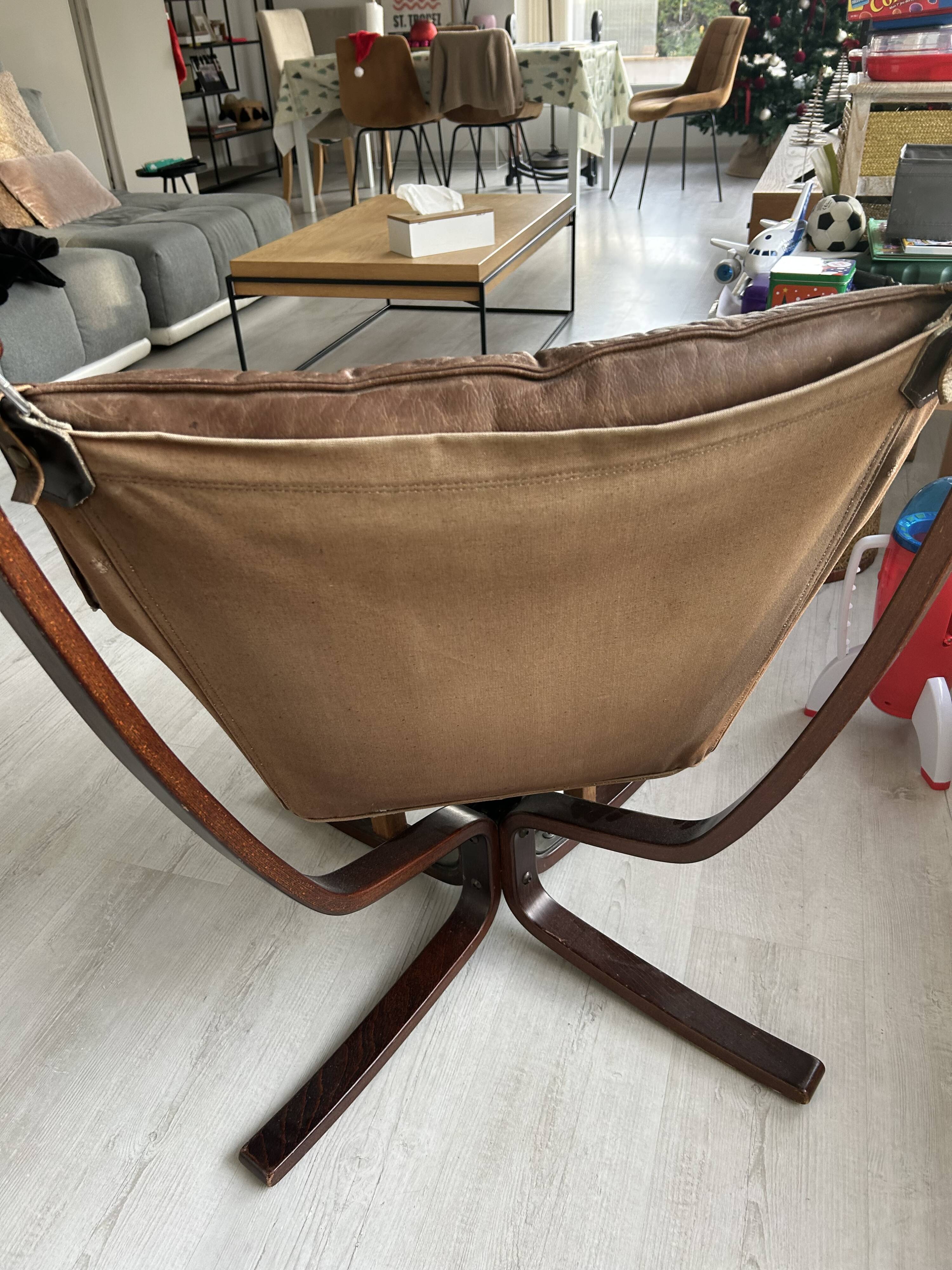 Falcon Easy Chair vintage by Sigurd Ressell Venene Mobler