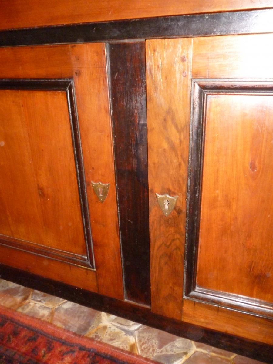 Buffet of mourning period Louis XVI