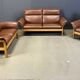 Vintage Scala sofa set by Dreipunkt International, 1970s