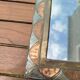 Brass mirror