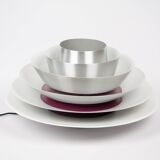 Danish vintage pendant lamp Verona by Svend Middelboe, Lyfa, 1962