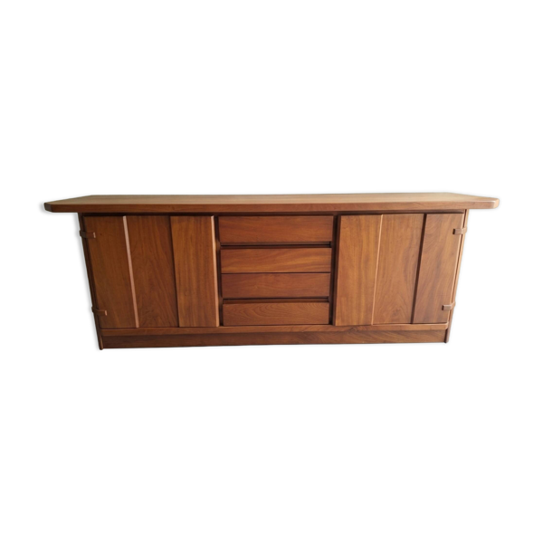 Enfilade en Orme massif – Luigi Gorgoni pour Roche Bobois
