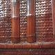 Antique Chinese bamboo storage chest