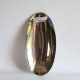 Modernist serving dish or tray by Lino Sabattini for Zani & Zani, Italy 1970s.