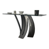 Iron flower console