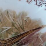 Serving dish pheasant décor