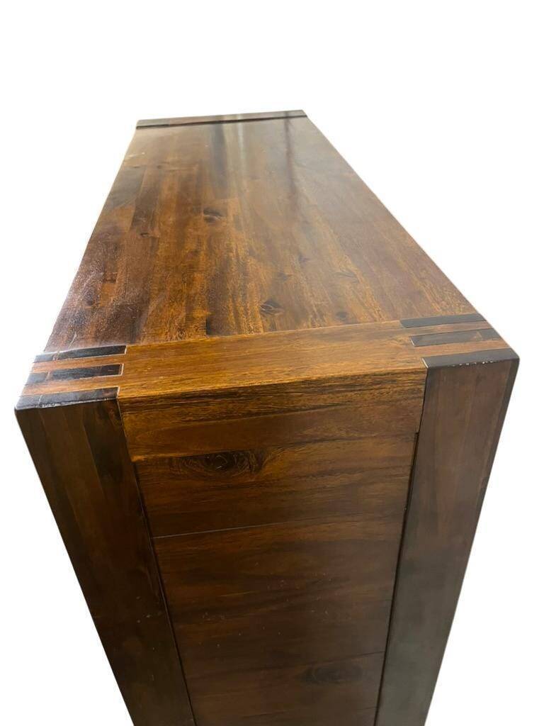 vintage wooden display cabinet / drinks cabinet