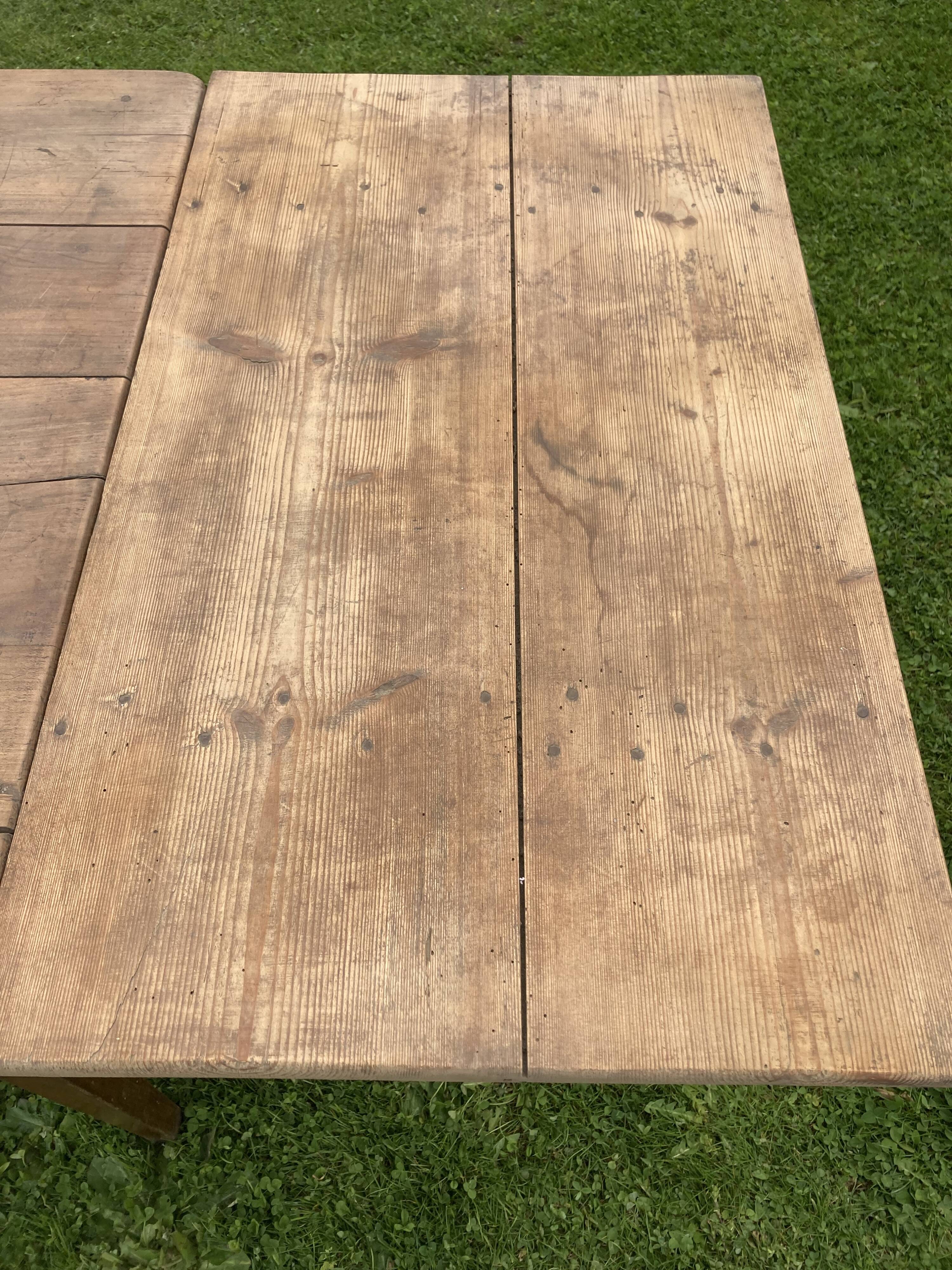 Cherry farm table