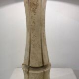 Travertine table lamp
