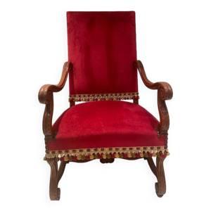 Fauteuil style louis - xiv