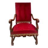 Louis XIV style armchair
