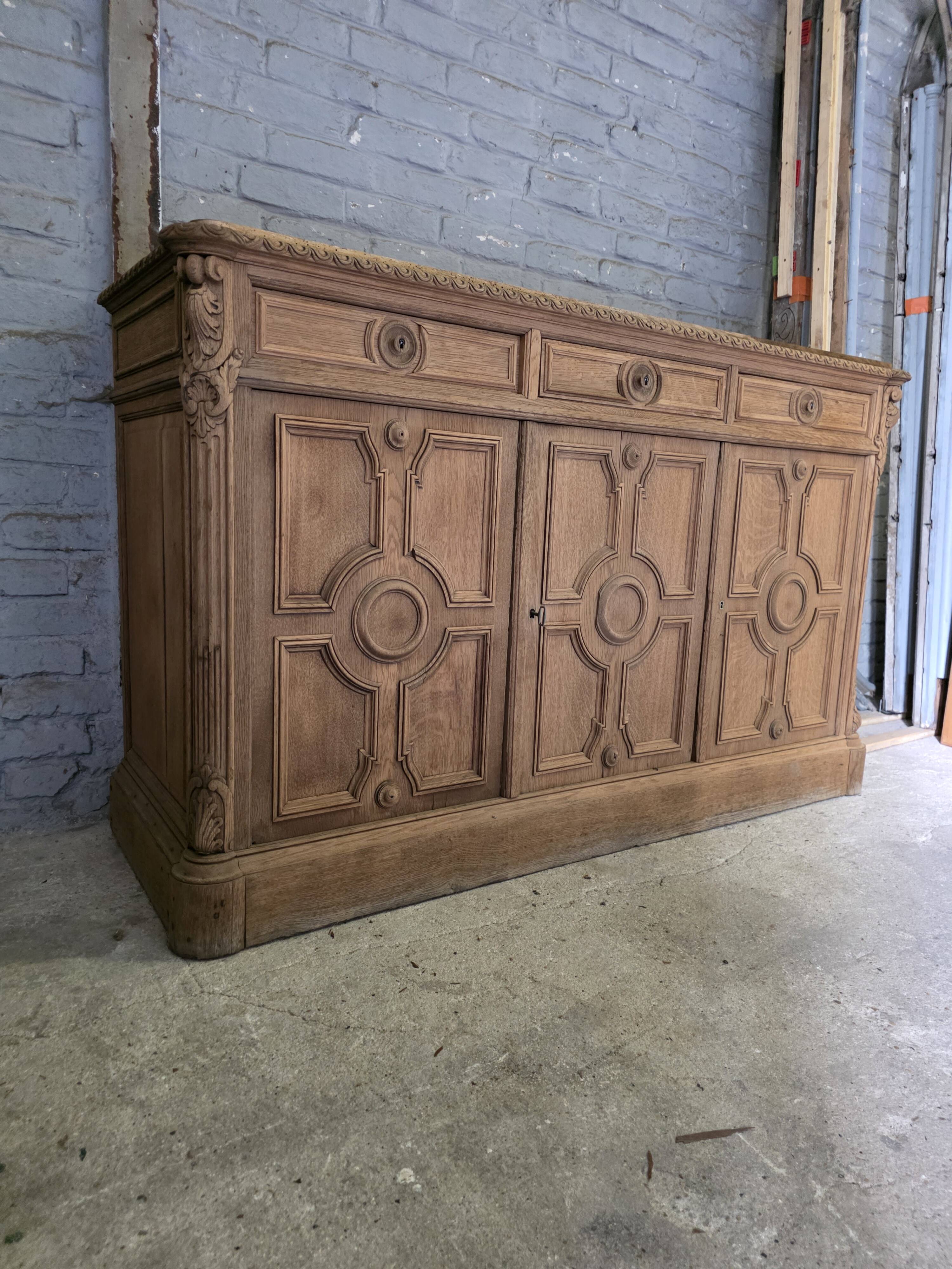 Enfilade en chêne du XIXème