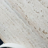 Vintage travertine lamp 1970