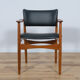 Mid-Century Danish Teak & Leather Armchair, 1970s