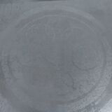 Heinz LILIENTHAL (1927-2006), coffee table, wood, engraved plaque, 1970s