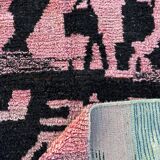 Modern Boujad Berber rug in wool