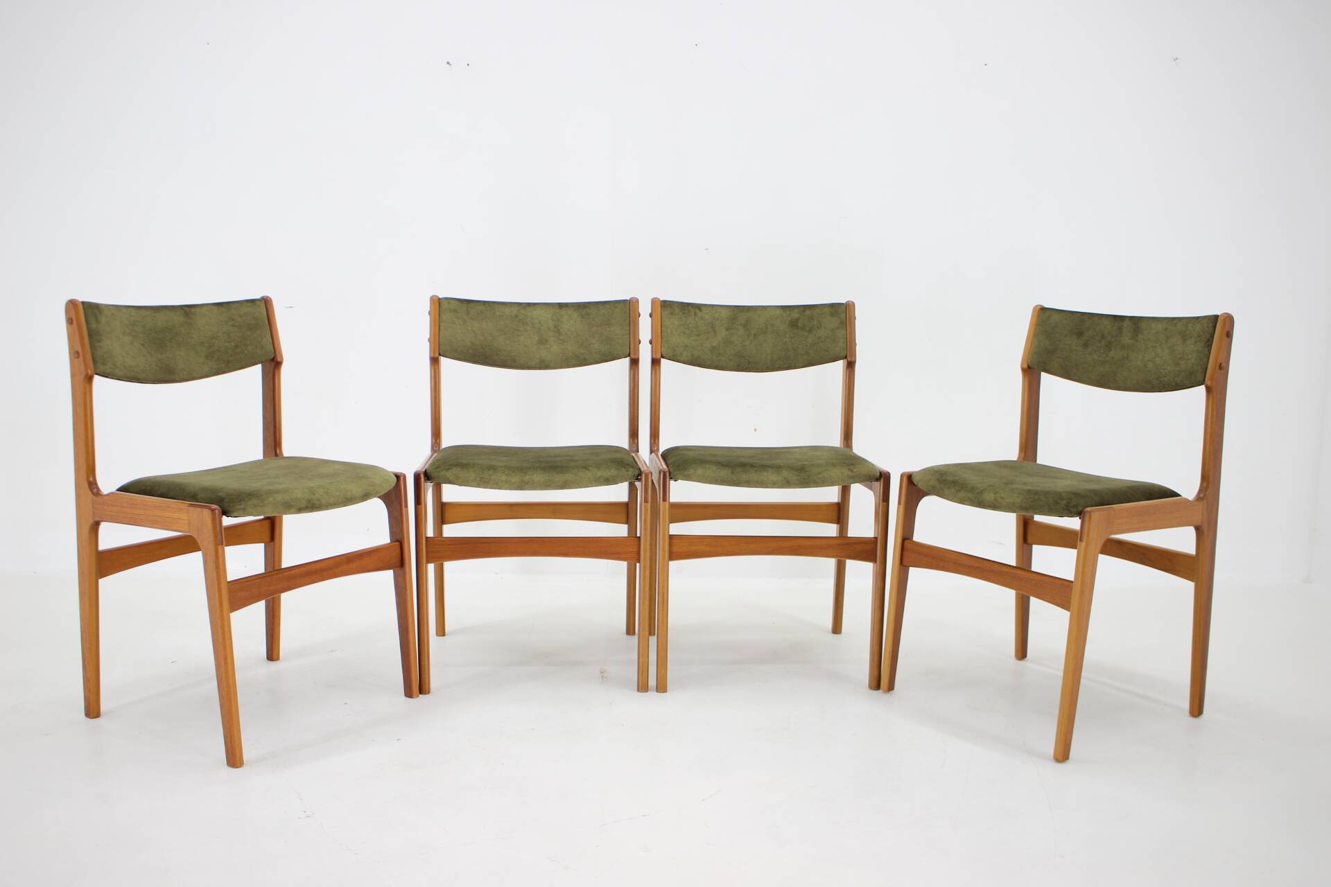 1960s Danish Teak Dining Chairs, Set of 4