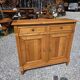 Louis XVI style buffet in solid cherry wood from the mid-20th century.